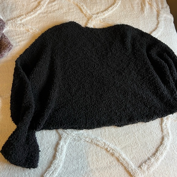 Free People black nubby sweater - Picture 4 of 4